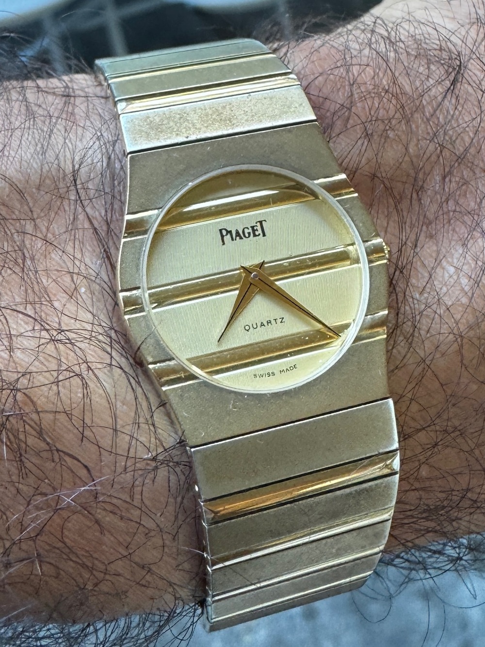 Piaget Quartz Gold Watch